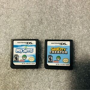 MySims Nintendo DS, 2007 Sim City Creator Lot 2 Cartridge Only - Tested Working
